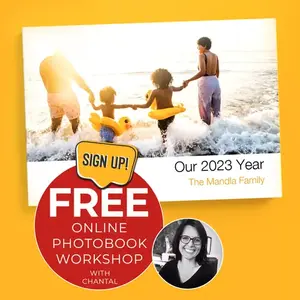 Join our free online photobook workshop with Chantal from RapidStudio SA's leading photobook printers