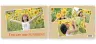 Photobook cover with a ''Simplicity'' theme, featuring a collage of vibrant sunflower field photos. The cover includes a large image of a joyful girl with outstretched arms and smaller images of her among sunflowers. The text ''You are our SUNSHINE'' is printed in red on a beige background. Ideal for personalised gifts, photo albums, and special occasions.