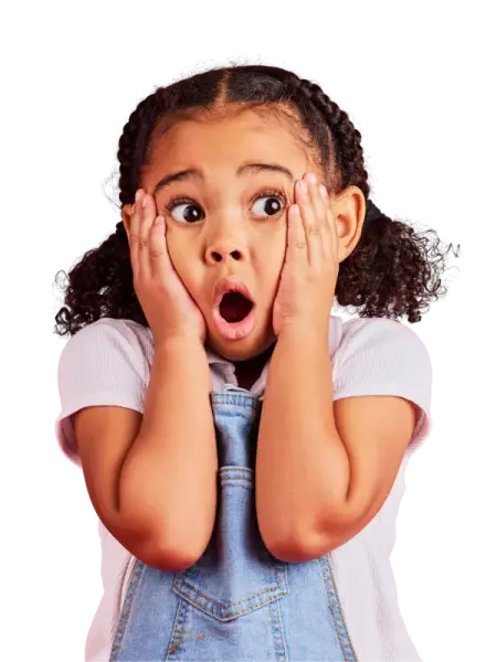 Surprised girl