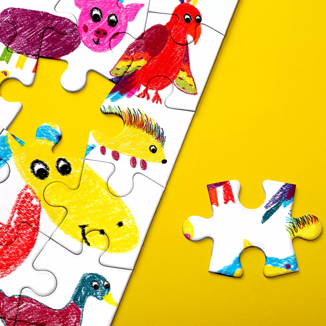 Artwork printed as gifts