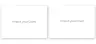 Blank photobook cover template with the text ''Import your Cover'' displayed on a plain white background. Ideal for customising and personalising photo albums, making it a perfect gift idea for various occasions such as birthdays, Christmas, baby showers, and Valentine''s Day.