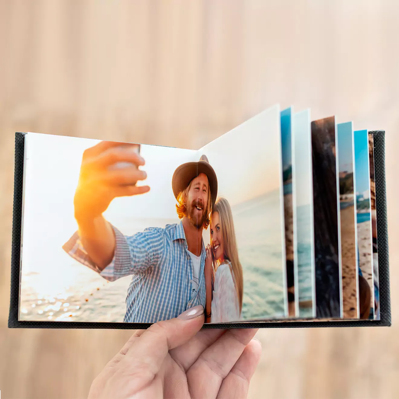 Tiny Instabook from RapidStudio, a compact and stylish bragbook ideal for showcasing Instagram photos and other small-format images, perfect for carrying and sharing your favourite snapshots.