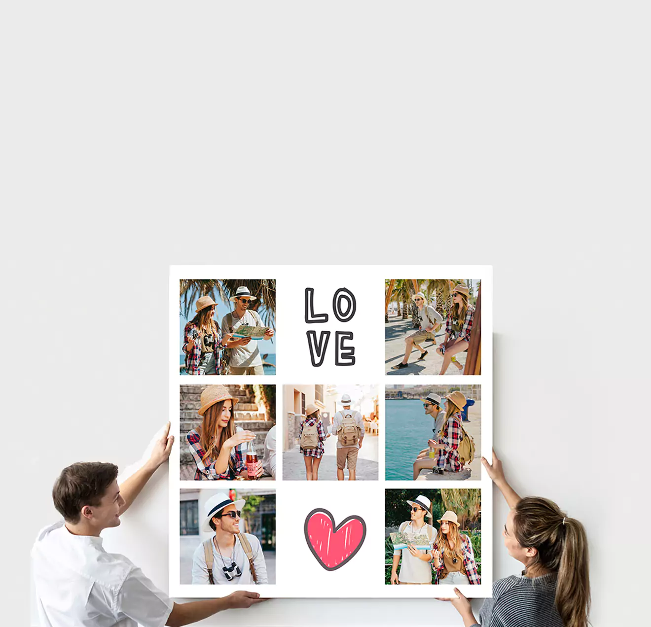 RapidStudio's Valentine's Day page, featuring personalised photo gifts for your love, like custom photobooks, canvas prints, and mugs. Perfect for expressing love and creating romantic memories.