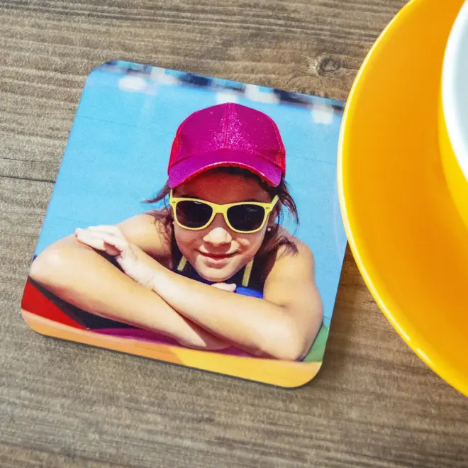 Print your own tableware online with RapidStudio and print your photos on to coasters 