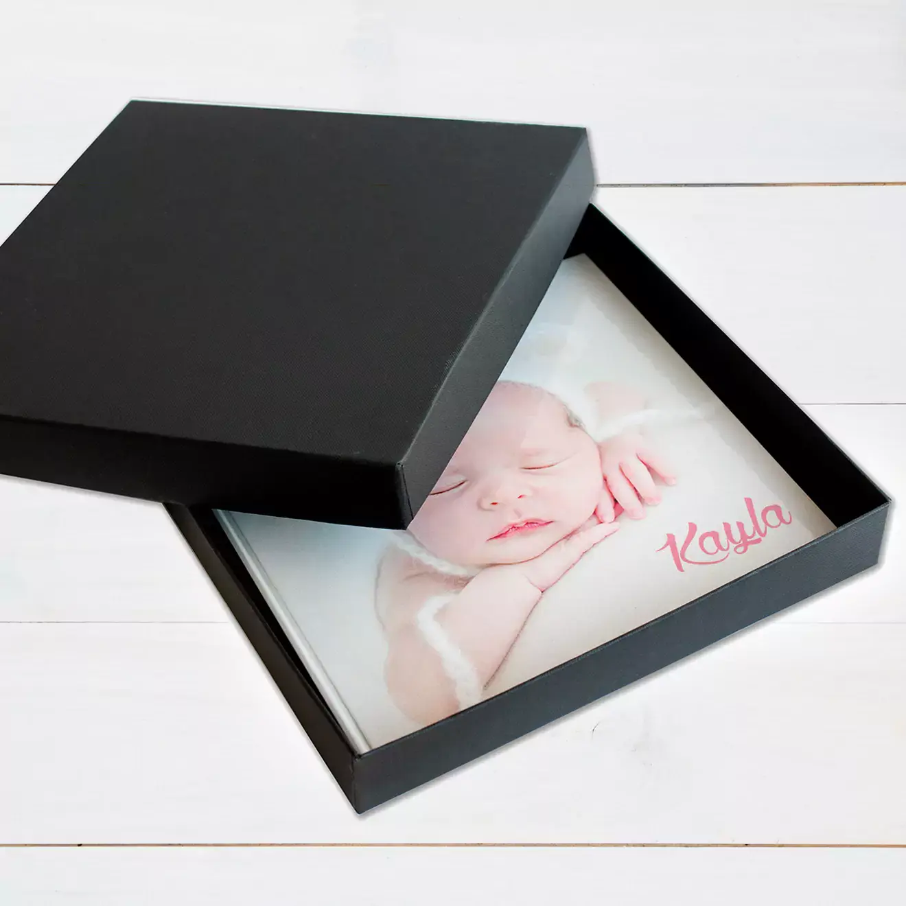 Image of elegant gift packaging from RapidStudio, personalised to enhance the presentation of your special gifts with a custom touch.