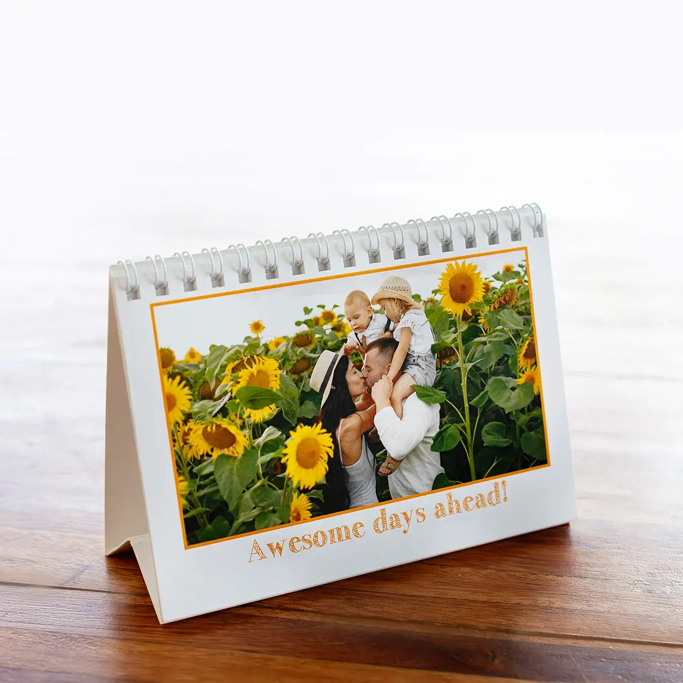 Image of personalised photo flippers from RapidStudio, showcasing a series of custom photos in a unique, easy-to-browse format.