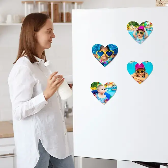 Create your own photo fridge magnets online with RapidStudio