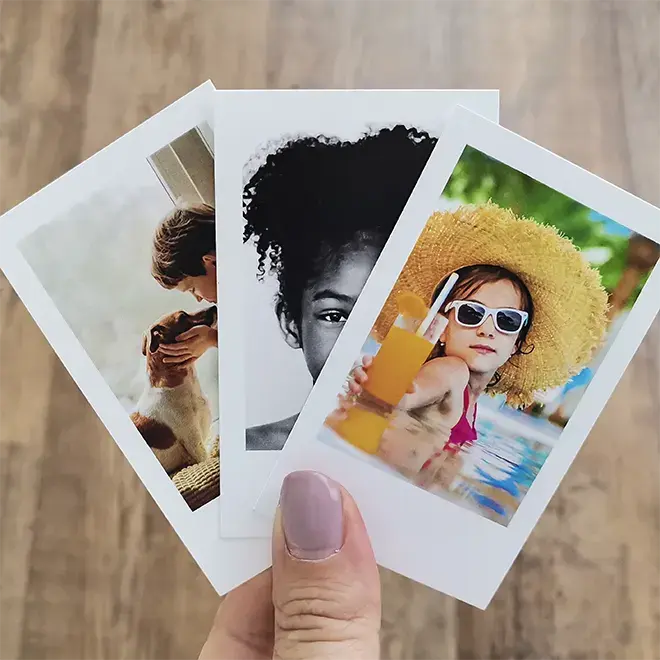 Print mini polaroid & Instagram photo prints online with RapidStudio
