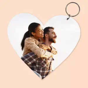 Unlock love with RapidStudio's Heart Ad Key Ring, a charming accessory personalised to carry your affection wherever you go – the perfect gift to express your love and appreciation.