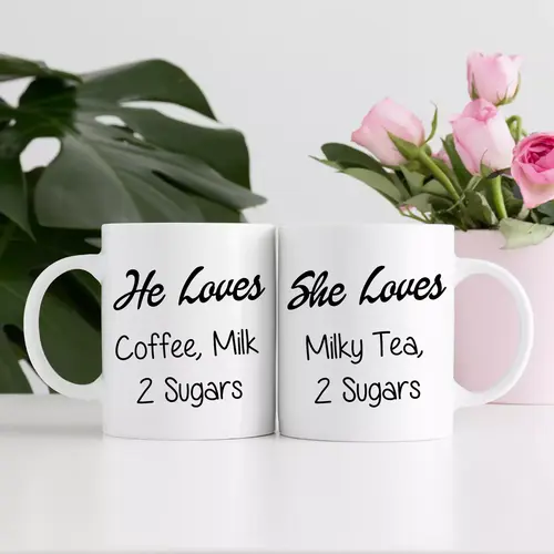 Couple Mugs Set