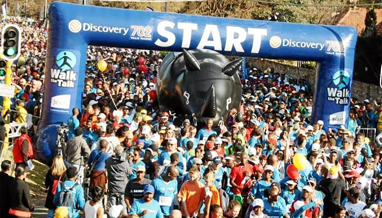 Banner showcasing the start of the 702 Discovery Walk with RapidStudio participants