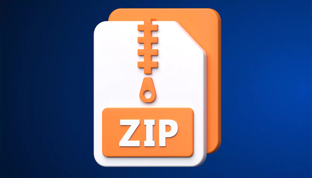 Zip your files, compressing them into a single archive to send for a photo book - banner