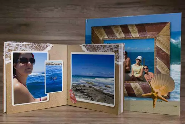 Perfect holiday photo book, capturing cherished moments and memories from a special vacation