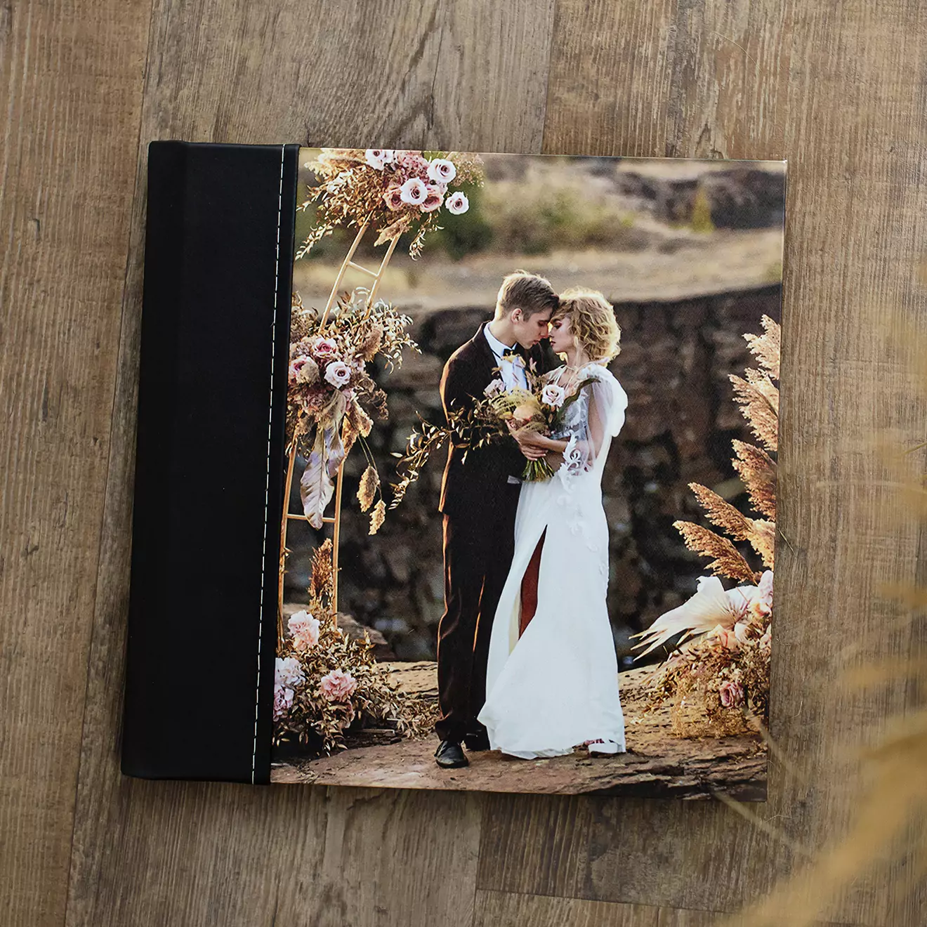 The ultimate wedding album, showcasing beautiful and memorable moments from a couple's special day