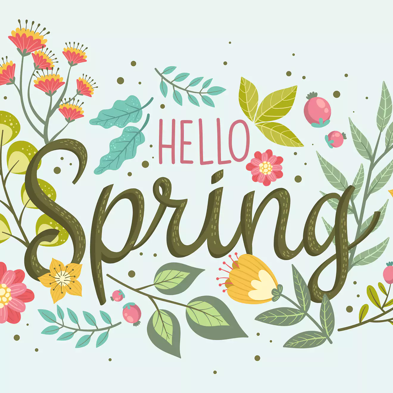 RapidStudio’s Spring Day blog, featuring vibrant colours and seasonal imagery to celebrate the start of spring