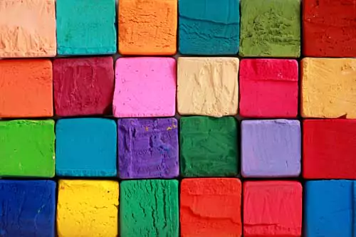 Blocks of colour from stock photography, perfect for a photo book or canvas, adding vibrant and dynamic design elements