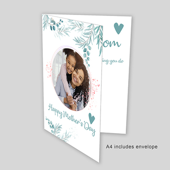 RapidStudio Mother's Day greeting card online design template