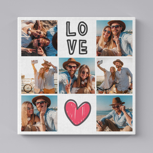 RapidStudio valentine's day love canvas print template