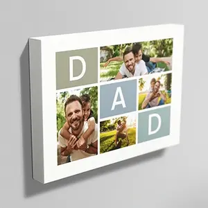 Print your own Father's Day photo canvas print for Dad online with Rapidstudio