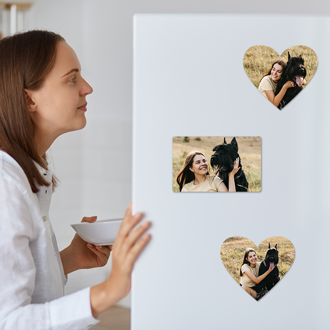 Remembering our Pets with photo magnets online from RapidStudio
