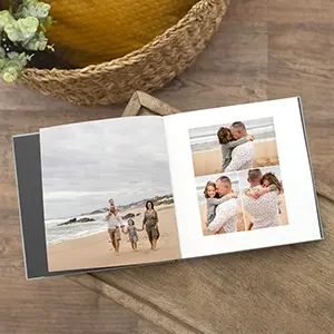 Photo Book templates in the online photobook design editor provides ready-made book page and cover templates