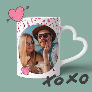 RapidStudio valentine day love photo coffee mug gift