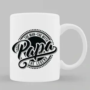 Print your own Father's Day personalised photo mug for Papa online with Rapidstudio