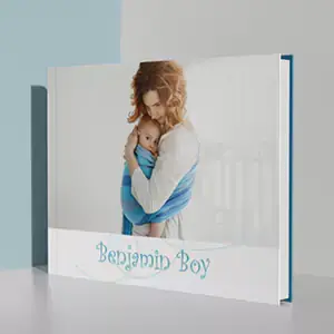 Print your own hard cover baby milestone photobook online with Rapidstudio