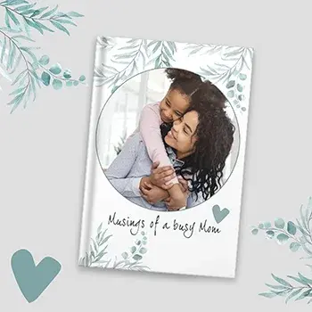 Spoil a Mom with a personalised Mother's Day photo diary gift online with RapidStudio
