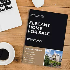 Print your own estate agent property portfolio photo book online with RapidStudio