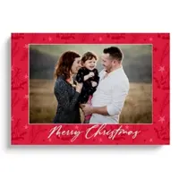 Rapidstudio Christmas theme photobook template with xmas clipart