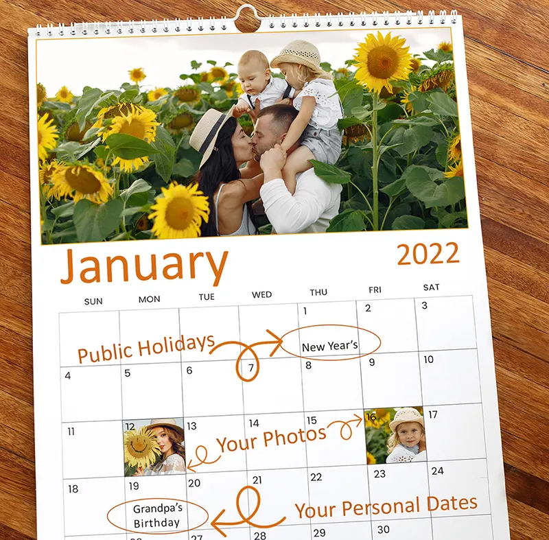 personalized Calendar features